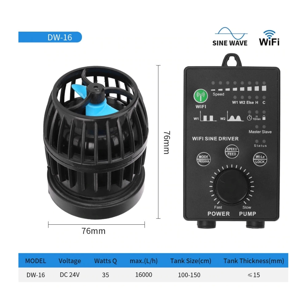 Jebao DW-16 Wavemaker